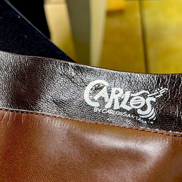 Chocolate Brown Carlos Santana Booties - Picture 8 of 8